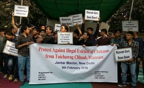 Mizoram Govt.’s non-cooperative, racial attitude affecting Northeast's decades old problems : Chakma Students facing racial discrimination in Mizoram, Bru refugees unable to return due to racist Mizoram Govt Mizoram Govt.’s non-cooperative, racial attitude affecting Northeast's decades old problems : Chakma Students facing racial discrimination in Mizoram, Bru refugees unable to return due to racist Mizoram Govt